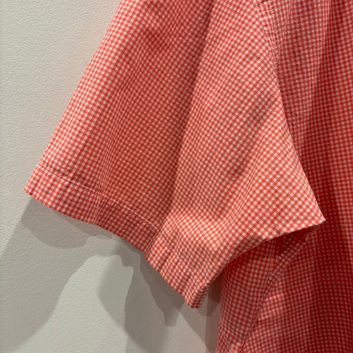 90-00's Polo by Ralph Lauren ラルフローレン CLASSIC FIT ボタンダウン ギンガムチェック柄 半袖シャツ(XL)/B3944SH-S
