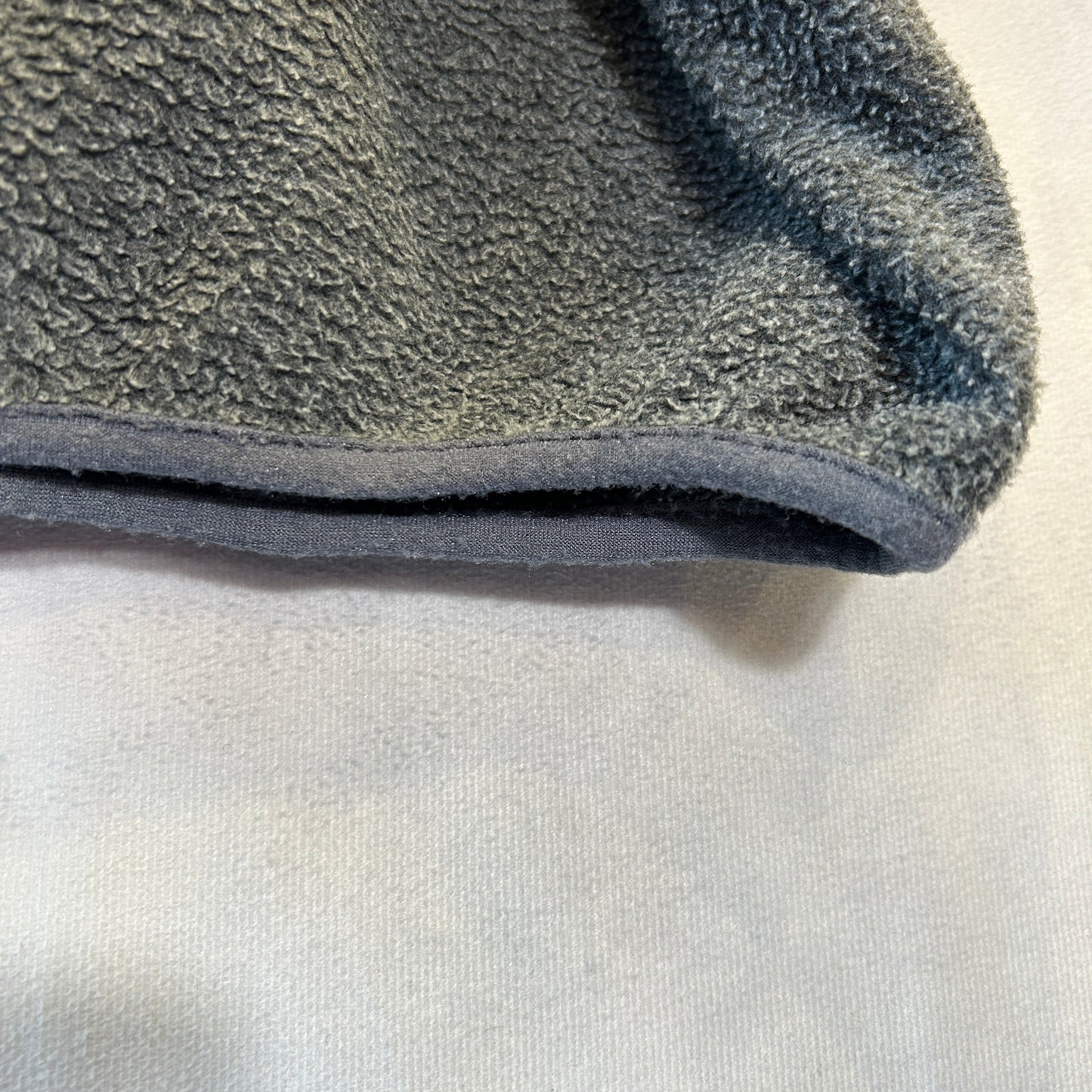 80's Patagonia パタゴニア スナップT 初期 フリースプルオーバー グレー/レッド(L)/C0090F-SO