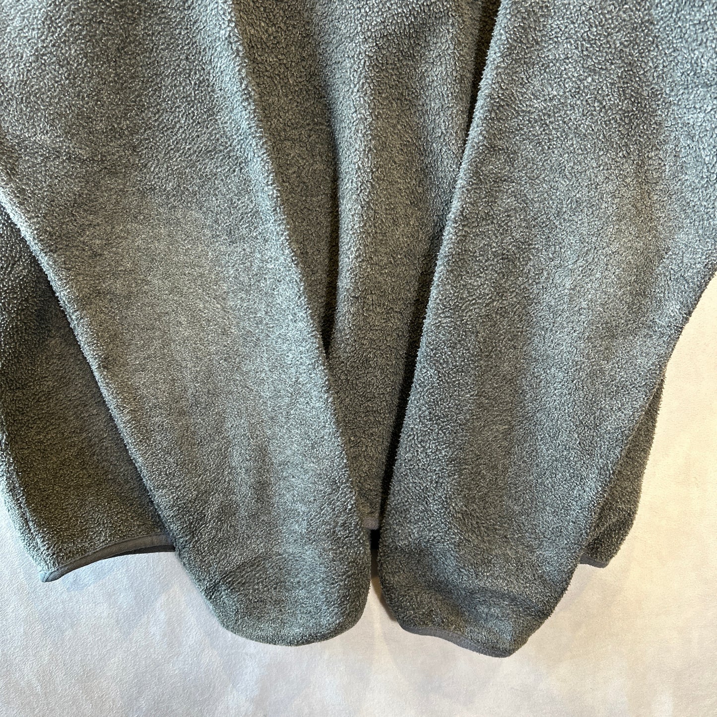 80's Patagonia パタゴニア スナップT 初期 フリースプルオーバー グレー/レッド(L)/C0090F-SO