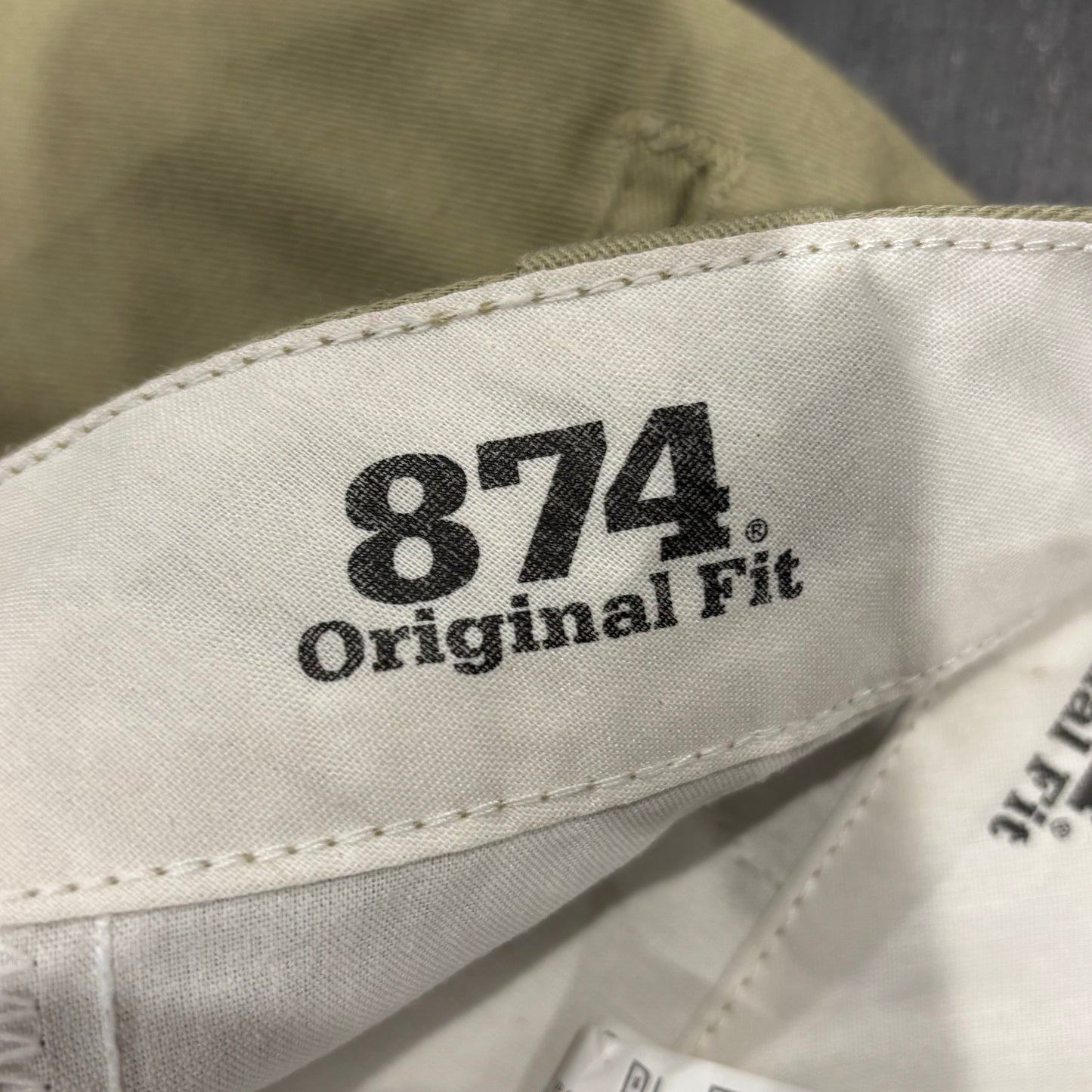 00's Dickies ディッキーズ 874 ワークパンツ ベージュ (34×30)/B1012P-SO