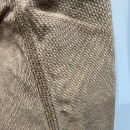 90's~ Carhartt カーハート ダック地 トラッカージャケット ベージュ (サイズ不明)/C1572J-SO