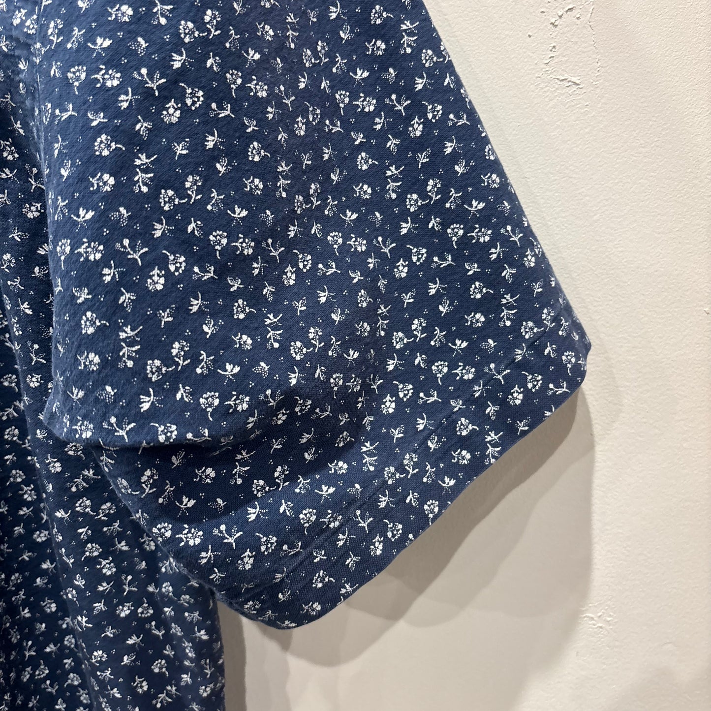 00's Polo by Ralph Lauren ラルフローレン ボタンダウン 総柄フローラル柄 半袖シャツ(2XB 3XL-4XL相当)/B2490SH-S