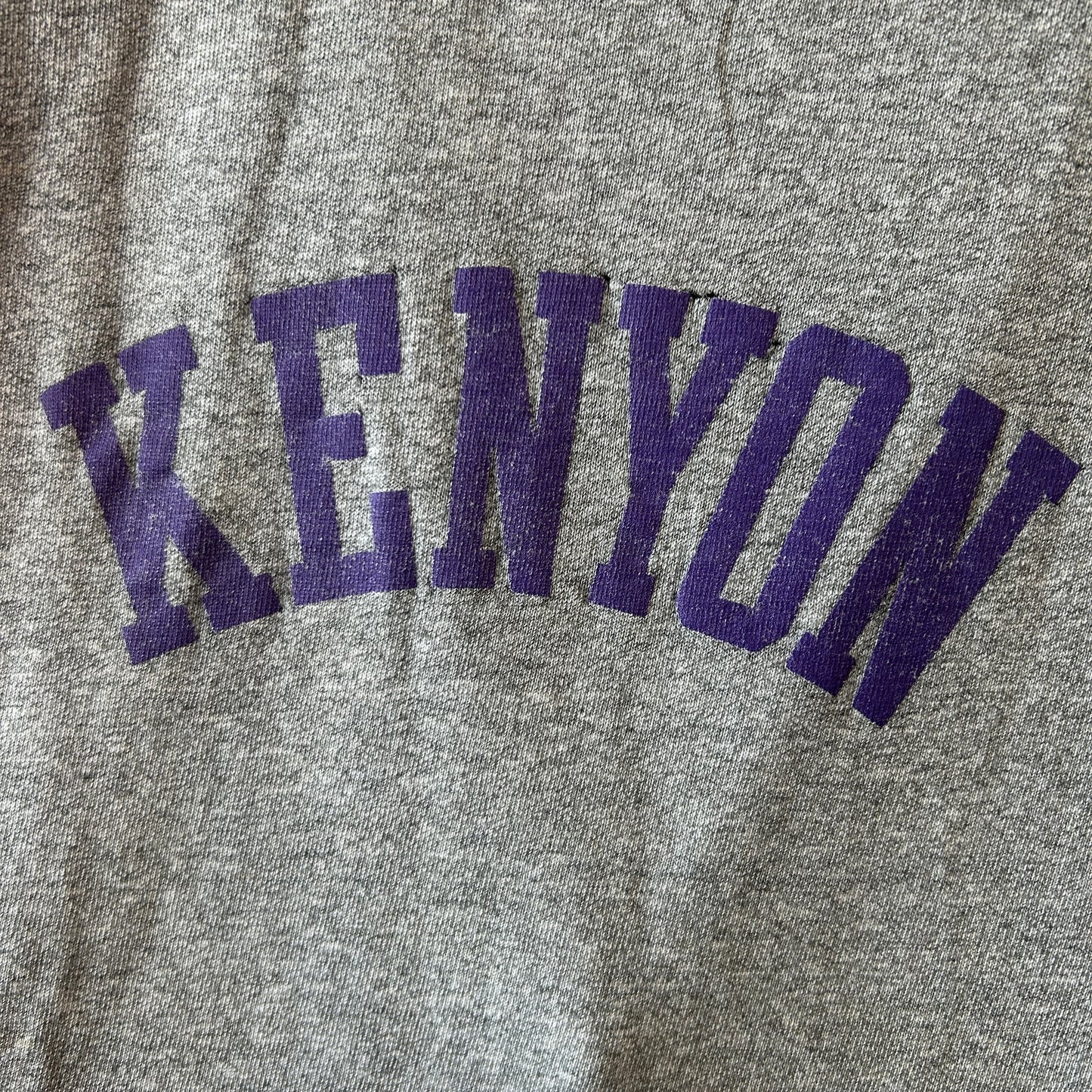 90's champion チャンピオン KENYON カレッジTシャツ グレー(XL)/C0956T-SO