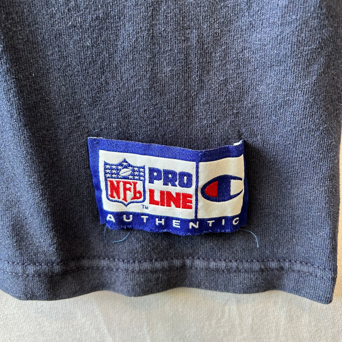 90's Champion チャンピオン DALLAS COWBOYS NFL Tシャツ　ネイビー(L)/C0961T-SO