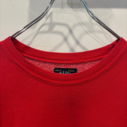 90's STEVE & BARRY'S  "TEXAS TECH" カレッジスウェット 赤(L)/A7891S-SO