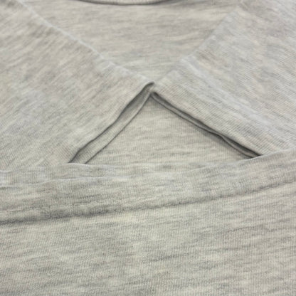 90's Champion チャンピオン 胸ロゴ 袖刺繍 Tシャツ アッシュグレー (XL) B4036T-SO