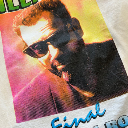 90's Billy Joel ビリージョエル”ROCK AND ROLL"ワールドツアーTシャツ ロンT 白(L)/A6521T-SO