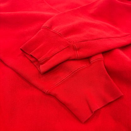 90's STEVE & BARRY'S  "TEXAS TECH" カレッジスウェット 赤(L)/A7891S-SO