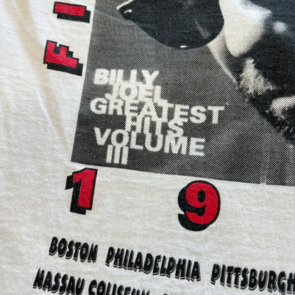 90's Billy Joel ビリージョエル”ROCK AND ROLL"ワールドツアーTシャツ ロンT 白(L)/A6521T-SO
