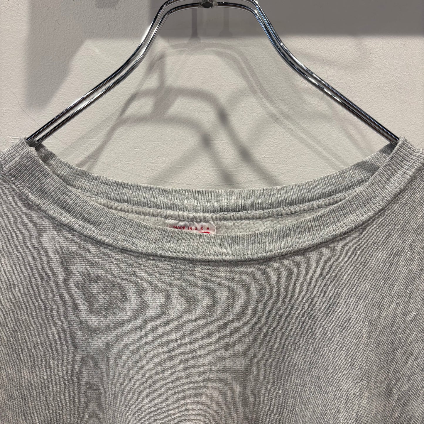 90's MVP CORP lns. "UNIVERSITY OF MASSACHUSETTS" カレッジスウェット グレー系(XL)/A8839S-SO