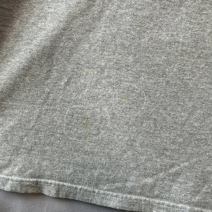 90's Champion チャンピオン ST.MARK'S カレッジTシャツ グレー(XL)/C00957T-SO