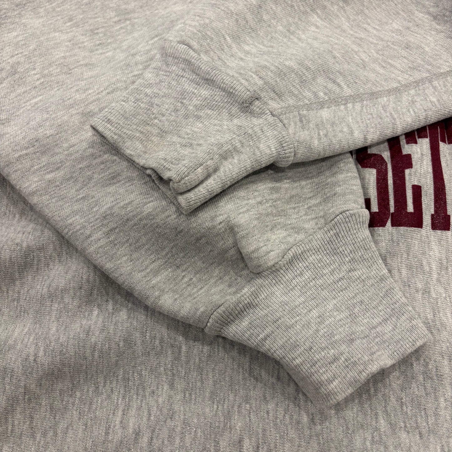 90's MVP CORP lns. "UNIVERSITY OF MASSACHUSETTS" カレッジスウェット グレー系(XL)/A8839S-SO