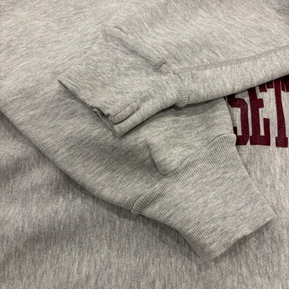 90's MVP CORP lns. "UNIVERSITY OF MASSACHUSETTS" カレッジスウェット グレー系(XL)/A8839S-SO