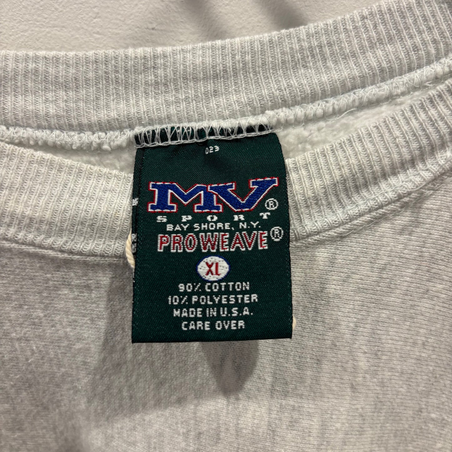 90's MV SPORT カレッジスウェット グレー系(XL)/A8922S-SO
