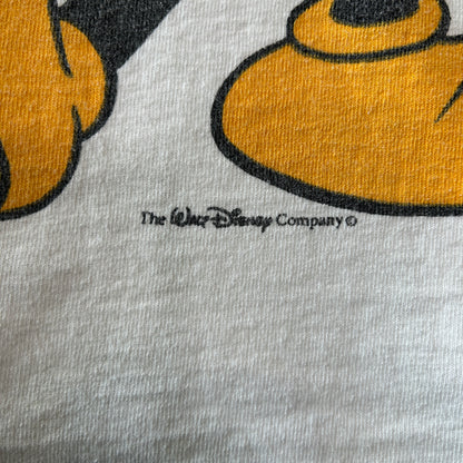 80's Champion チャンピオン トリコタグ LSU(ルイジアナ州立大学) カレッジTシャツ ミッキー Disney 白(M)/C0958T-SO
