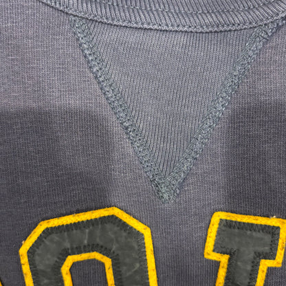 00's Ralph Lauren ラルフローレン "POLOワッペン" 両Vスウェット 紺 (S)B0401S-SO
