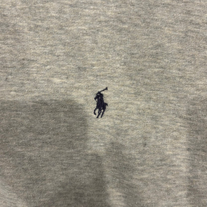 00's Ralph Lauren ラルフローレン 無地スウェット グレー (XL)/B1334S-SO