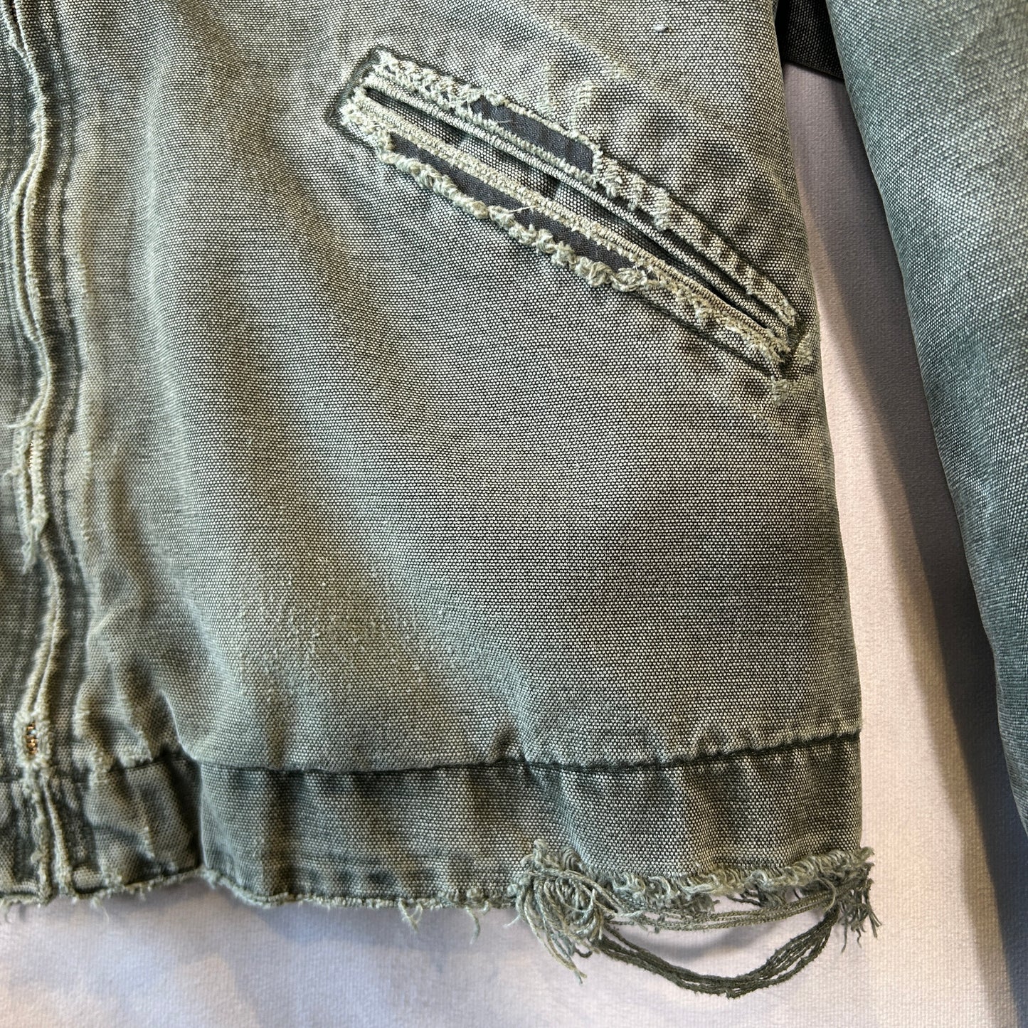 00's Carhartt カーハートJ97 MOS 　デトロイトジャケット モスグリーン(L)/B3419J-SO
