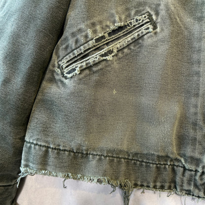 00's Carhartt カーハートJ97 MOS 　デトロイトジャケット モスグリーン(L)/B3419J-SO