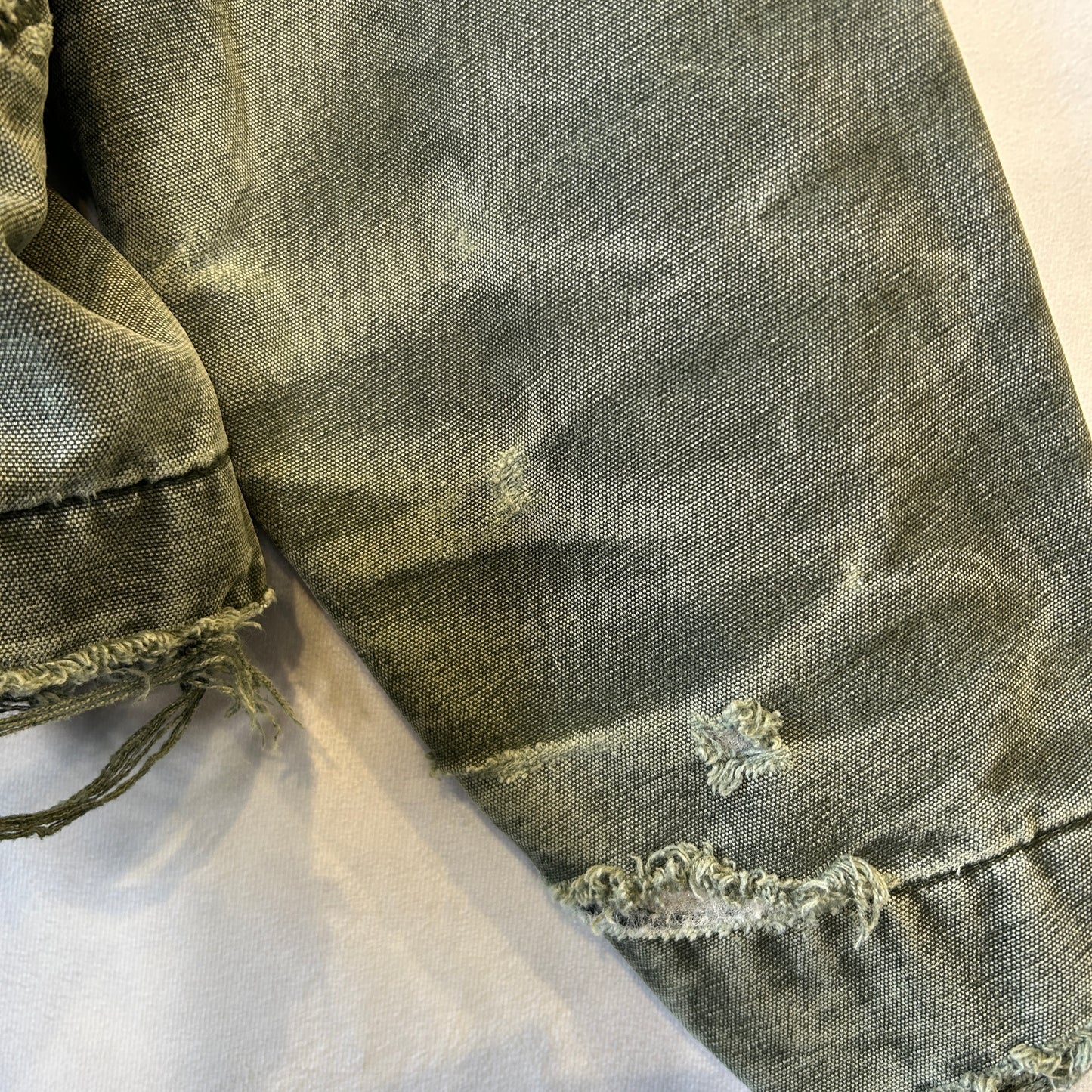 00's Carhartt カーハートJ97 MOS 　デトロイトジャケット モスグリーン(L)/B3419J-SO