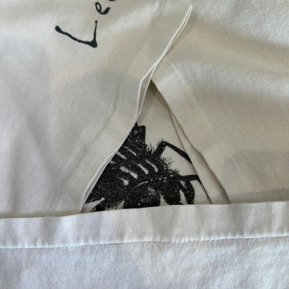 90's Levi's  リーバイス Buttoned Fly(ボタンフライ) 501 プリントTシャツ 白(XL)/C0969T-SO
