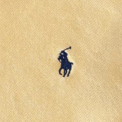 00's  Ralph Lauren  ポニー刺繍 スウェット イエロー XL /B2874S-SO