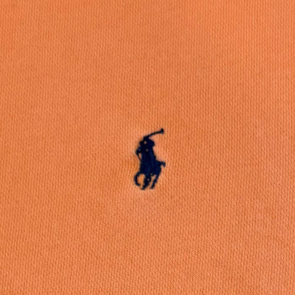 00's  Ralph Lauren  ポニー刺繍 スウェット オレンジ XXL /B1200S-SO