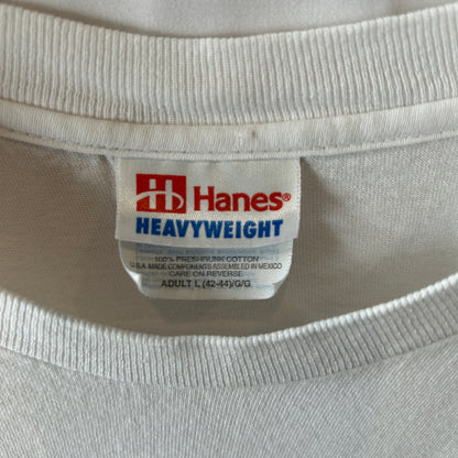 00's Weezer ウィーザー バンドTシャツ 白 Hanes(L)/C0972T-SO