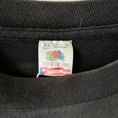 90's Technics テクニクス DMC World Championships Tシャツ ターンテーブル 黒(XL)/C0294T-SO