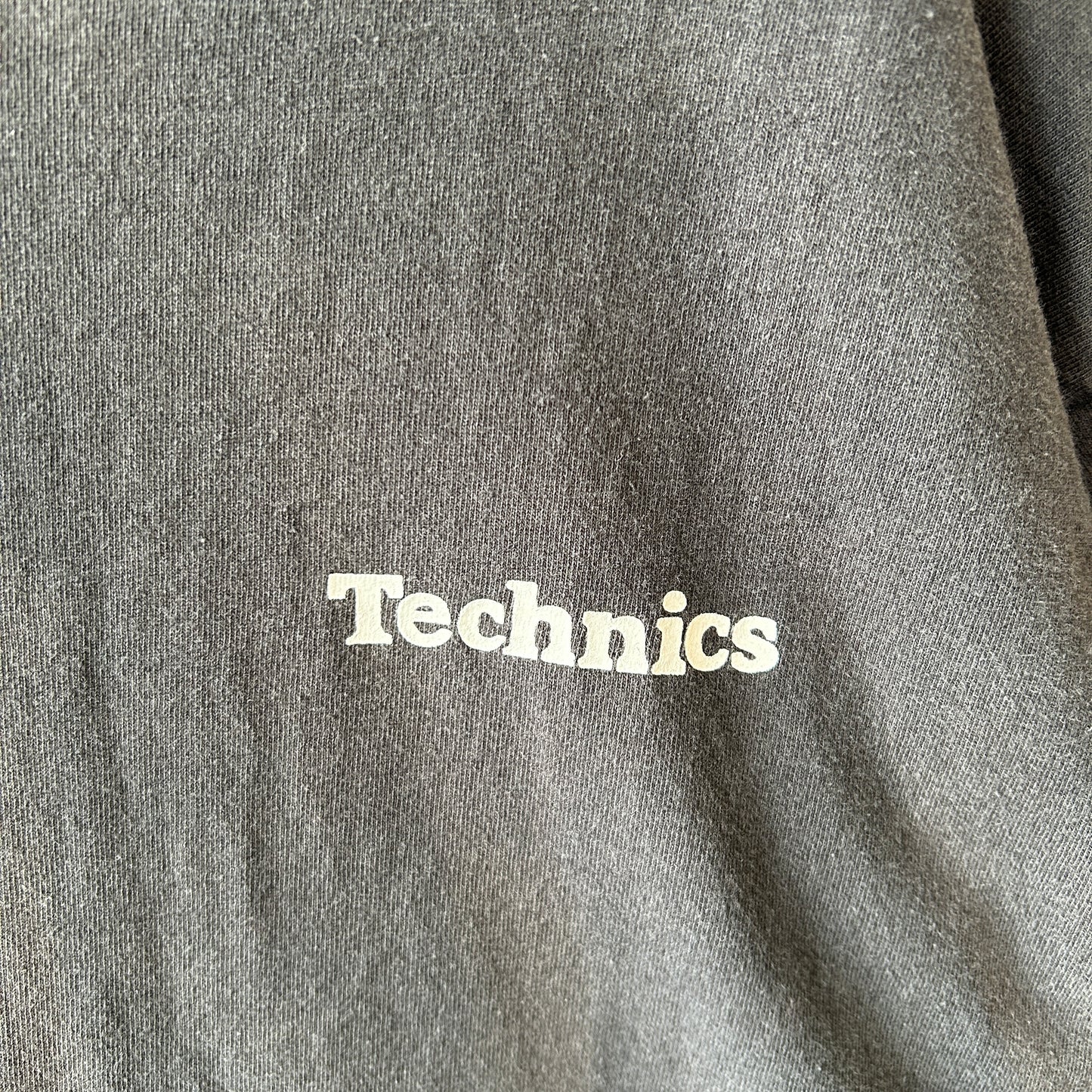 90's Technics テクニクス DMC World Championships Tシャツ ターンテーブル 黒(XL)/C0294T-SO