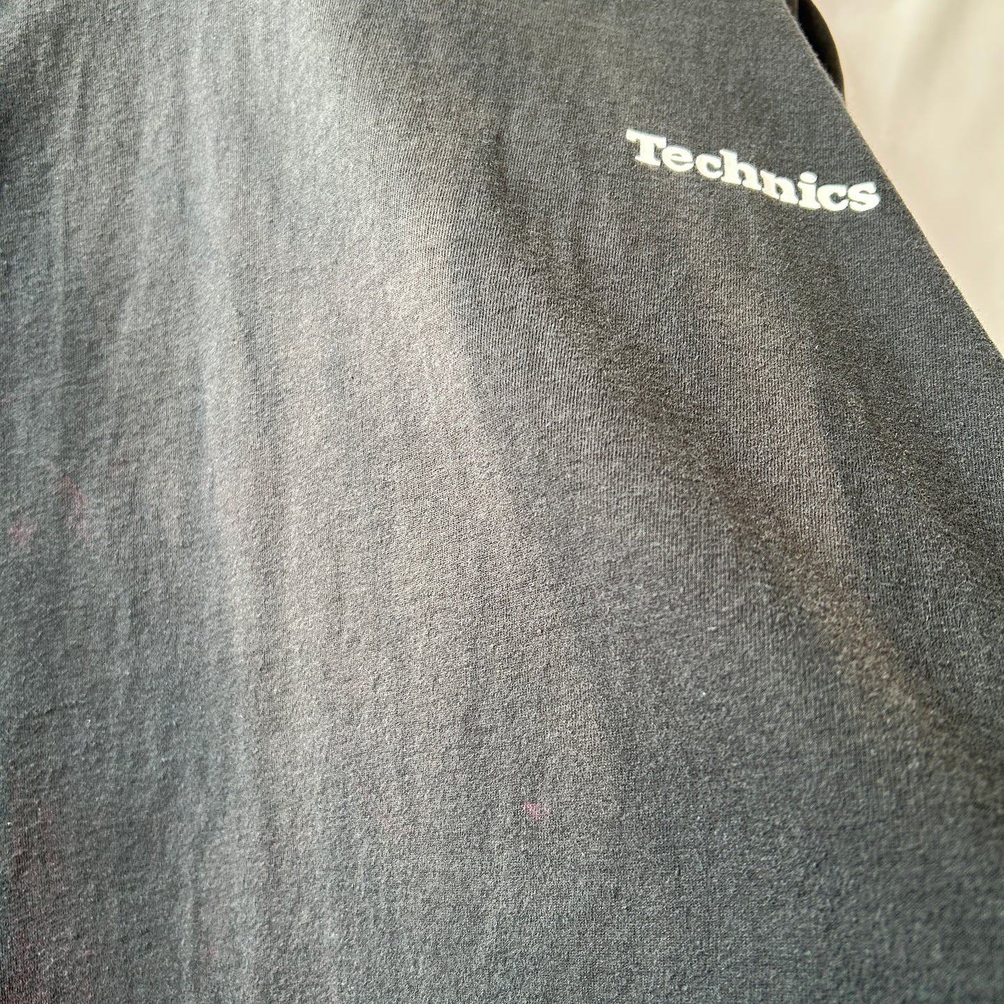 90's Technics テクニクス DMC World Championships Tシャツ ターンテーブル 黒(XL)/C0294T-SO