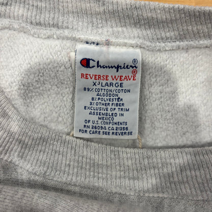 00's Champion "Cornell Crew" リバースウィーブ カレッジスウェット 白 (XL)/A1008S-SO