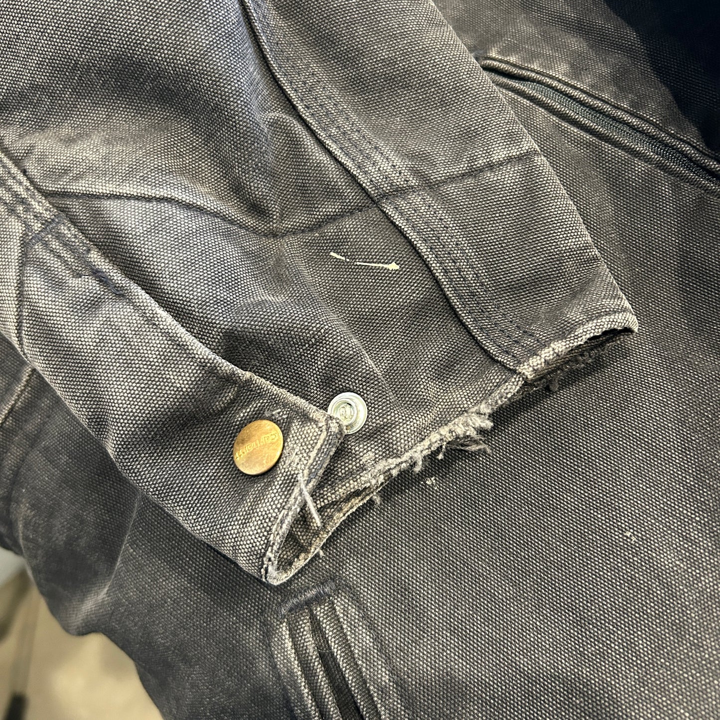 90's Carhartt カーハート デトロイトジャケット ブラック /B3418J-SO