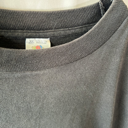 90's Technics テクニクス DMC World Championships Tシャツ ターンテーブル 黒(XL)/C0294T-SO