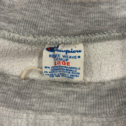 80's Champion "Minnesota Base Ball" リバースウィーブ カレッジスウェット 白 (L)/A2538S-SO