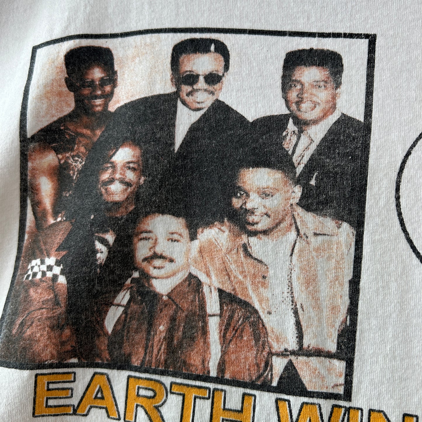 90's Sweet Sounds of Soul Tour '98 アース・ウィンド＆ファイア アイズレー・ブラザーズ オージェイズ 白 ONEITA(XL)/A402