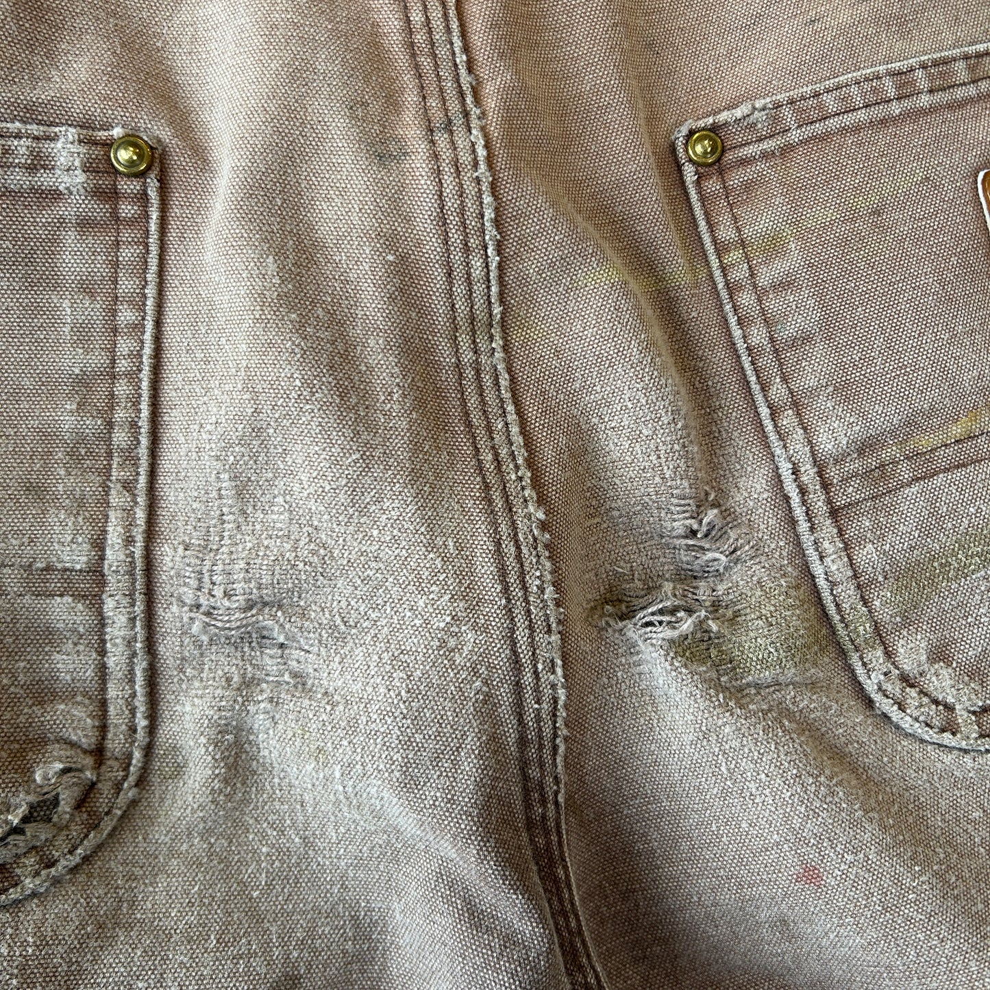 00's Carhartt カーハート ダブルニー ワークパンツ ペインター 襤褸 B136 DKB(34×30)/B3425P-SO