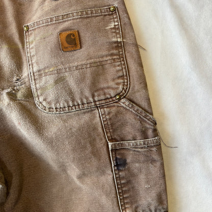 00's Carhartt カーハート ダブルニー ワークパンツ ペインター 襤褸 B136 DKB(34×30)/B3425P-SO