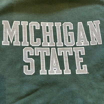 00's Champion Reverse Weave リバースウィーブ MICHIGAN STATE カレッジスウェット (L)/A8136R-SO