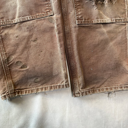 00's Carhartt カーハート ダブルニー ワークパンツ ペインター 襤褸 B136 DKB(34×30)/B3425P-SO