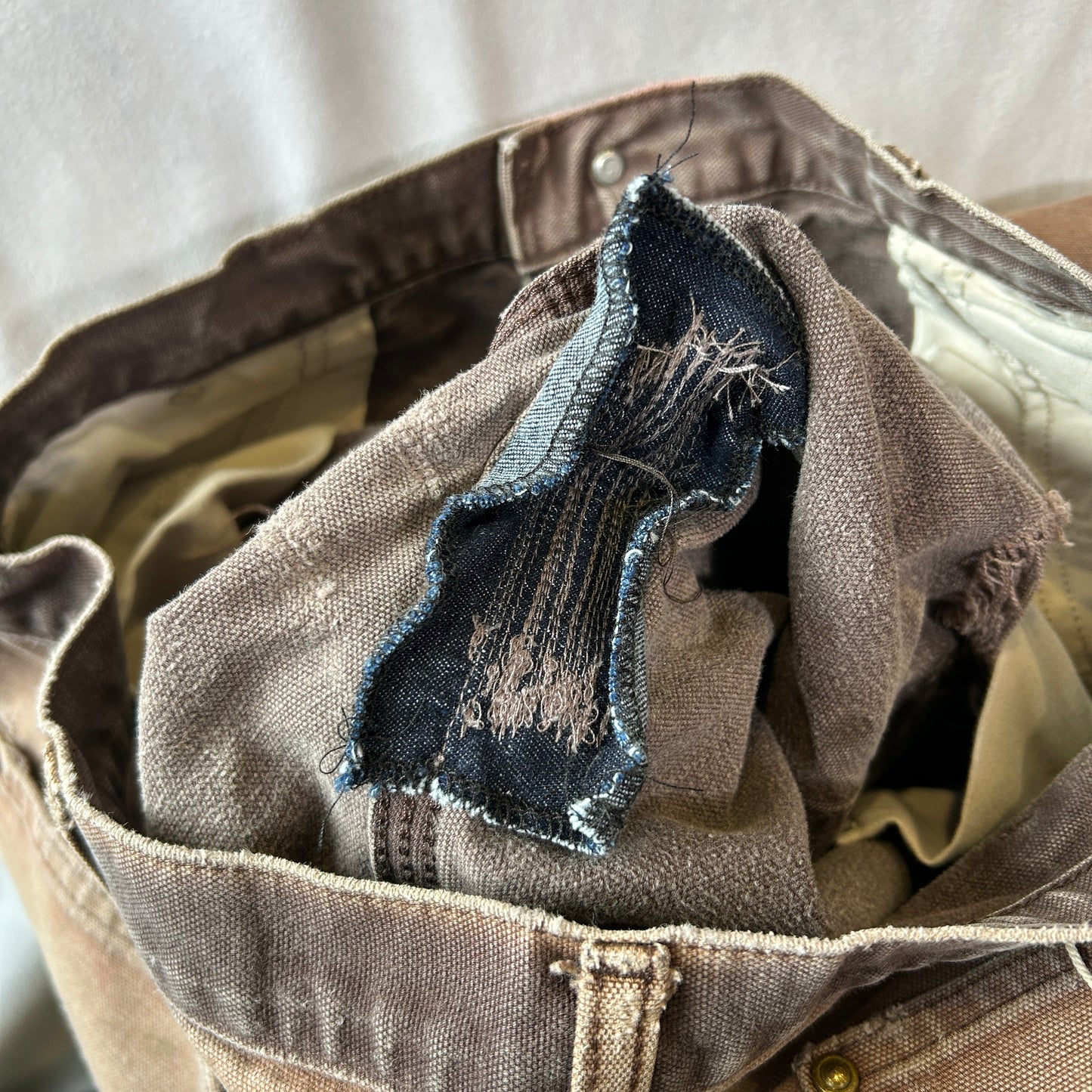 00's Carhartt カーハート ダブルニー ワークパンツ ペインター 襤褸 B136 DKB(34×30)/B3425P-SO