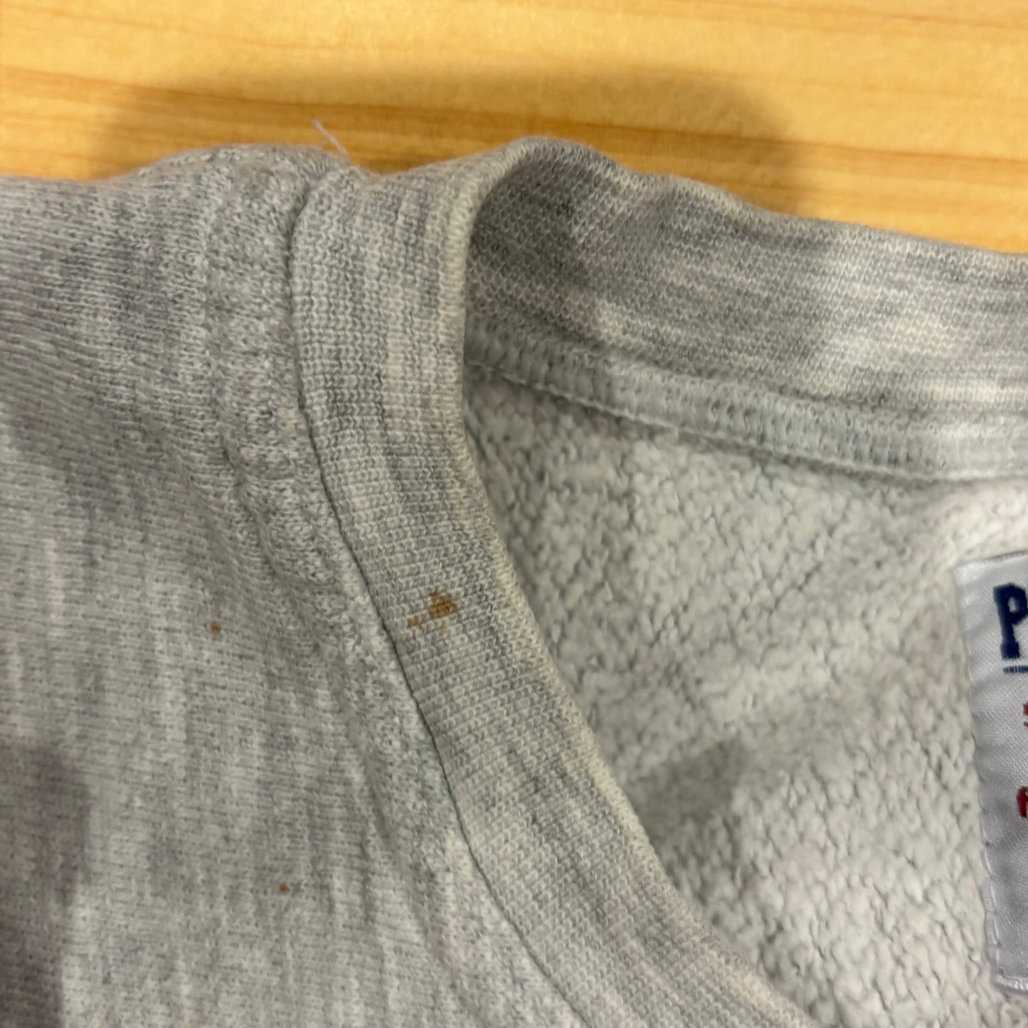 00's Champion "Indiana University" リバースウィーブ カレッジスウェット 白 (XL)/A2143S-SO