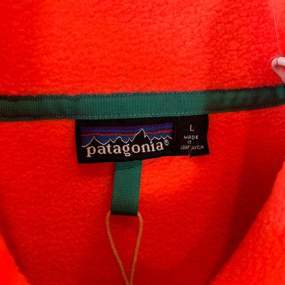 ミントコンディション 90's Patagonia パタゴニア スナップT フリースプルオーバー ピンク/パープル (L)/C1738F-SO
