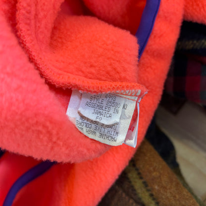 ミントコンディション 90's Patagonia パタゴニア スナップT フリースプルオーバー ピンク/パープル (L)/C1738F-SO
