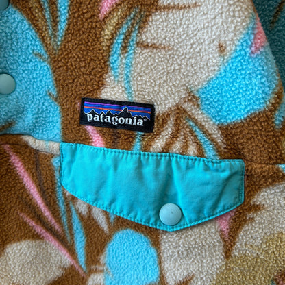 2016 Patagonia パタゴニア スナップT フリースプルオーバー Feather Dance (Women's M)/C1536F-SO