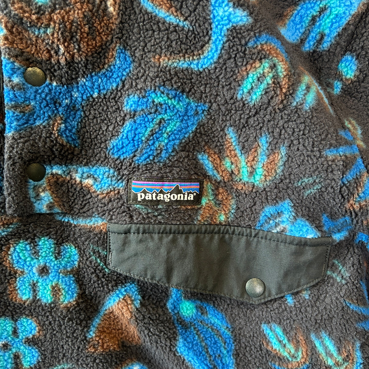 2024 Patagonia パタゴニア スナップT フリースプルオーバー "Across Oceans" (L)/C1534F-SO