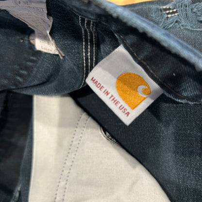 00's Carhartt カーハート B01 BLK ダブルニーワークパンツ ペインター USA製(33×34)/B3427P-SO