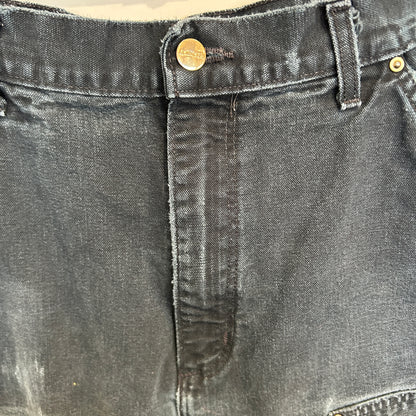 00's Carhartt カーハート B01 BLK ダブルニーワークパンツ ペインター USA製(33×34)/B3427P-SO