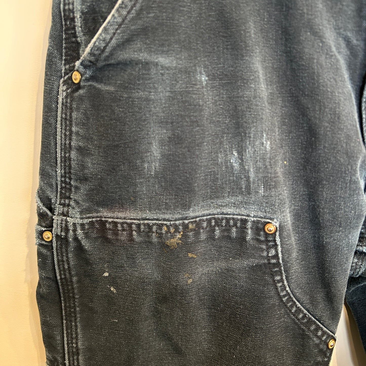 00's Carhartt カーハート B01 BLK ダブルニーワークパンツ ペインター USA製(33×34)/B3427P-SO