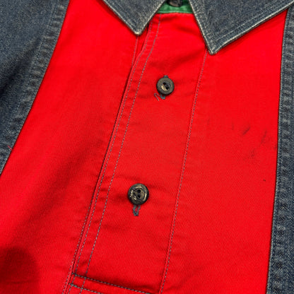 00's COLOURS by ALEXANDER JULIAN denim shirt デニム シャツ マルチカラー (XL)/A7909SH-SO